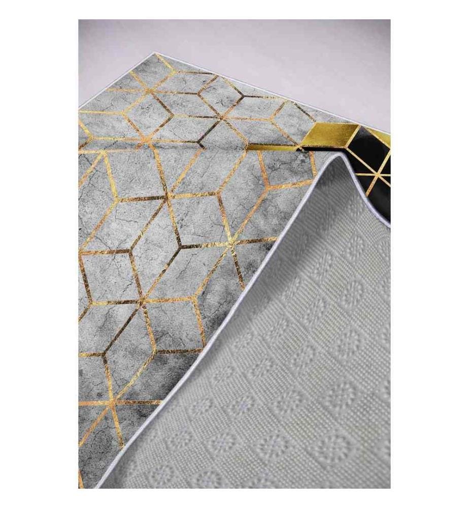 Teppich, Mehrfarbig, 100% Polyester, 120 x 180 cm