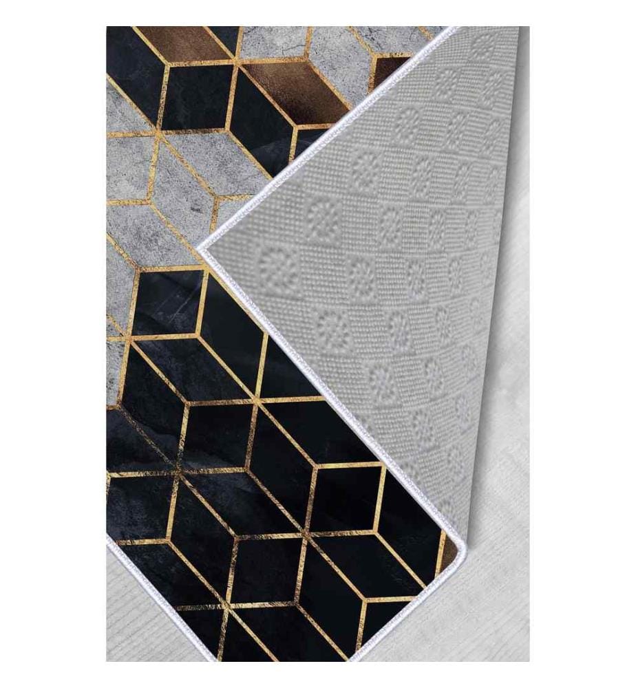 Teppich, Mehrfarbig, 100% Polyester, 140 x 220 cm