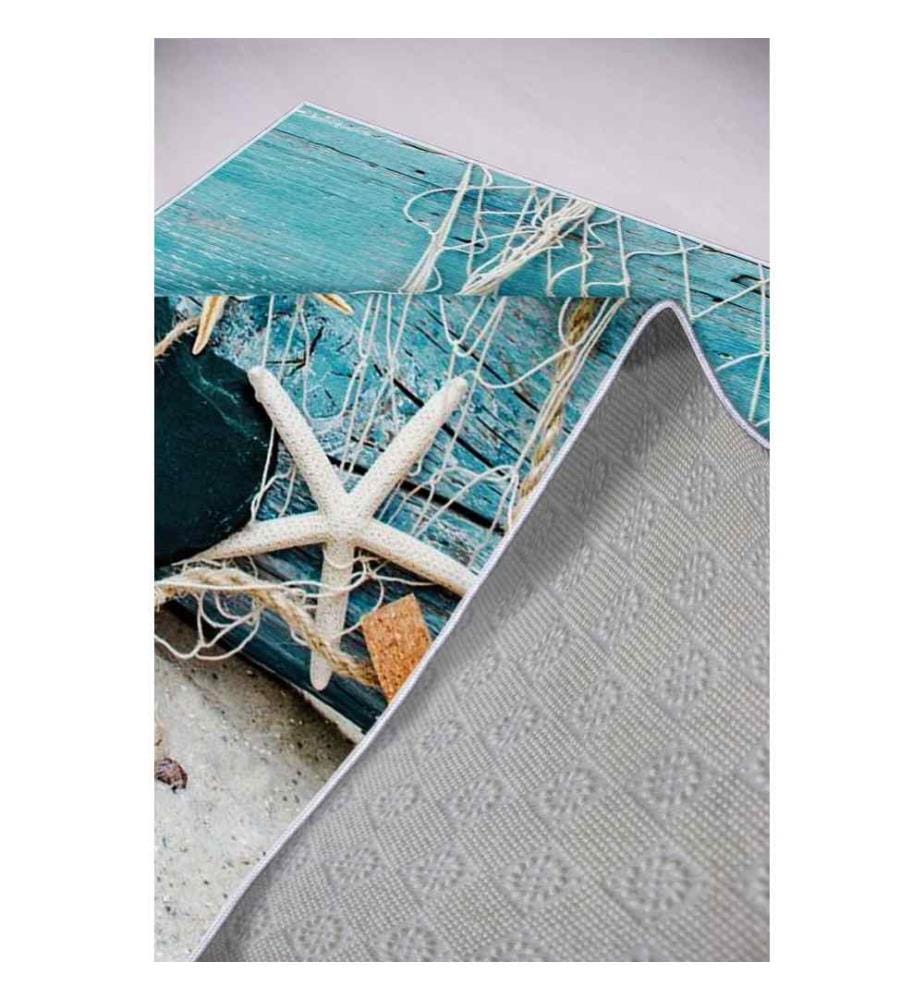 Teppich, Mehrfarbig, 100% Polyester, 140 x 220 cm
