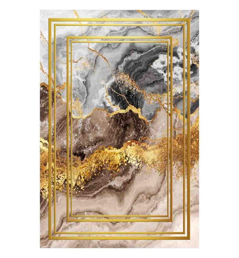 Teppich, Mehrfarbig, 100% Polyester, 120 x 180 cm