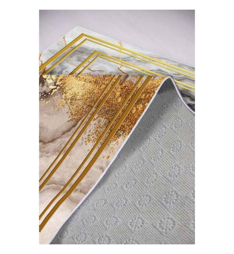 Teppich, Mehrfarbig, 100% Polyester, 120 x 180 cm