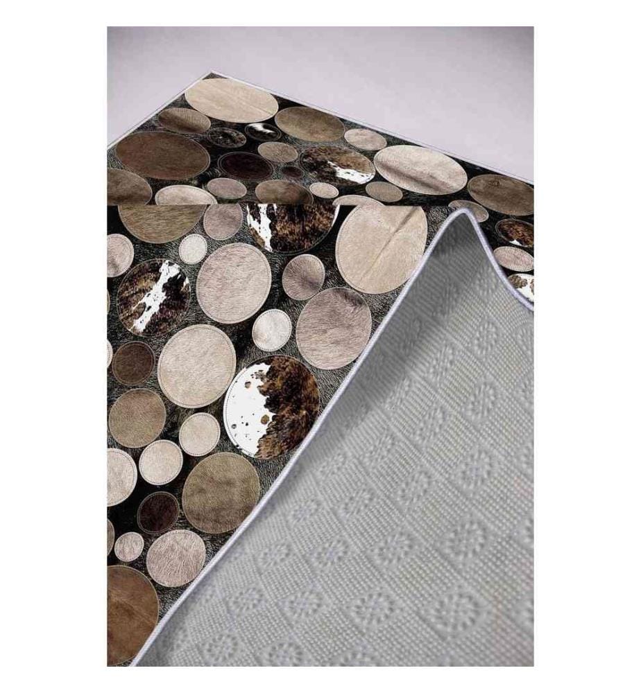 Teppich, Mehrfarbig, 100% Polyester, 140 x 220 cm