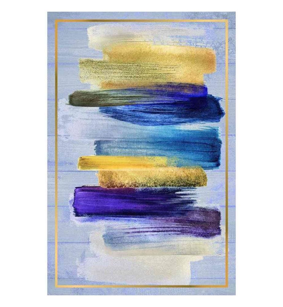 Teppich, Mehrfarbig, 100% Polyester, 140 x 220 cm