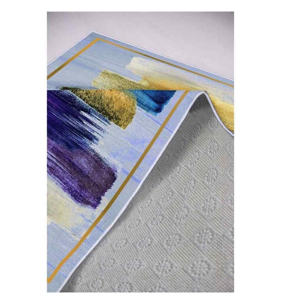 Teppich, Mehrfarbig, 100% Polyester, 140 x 220 cm