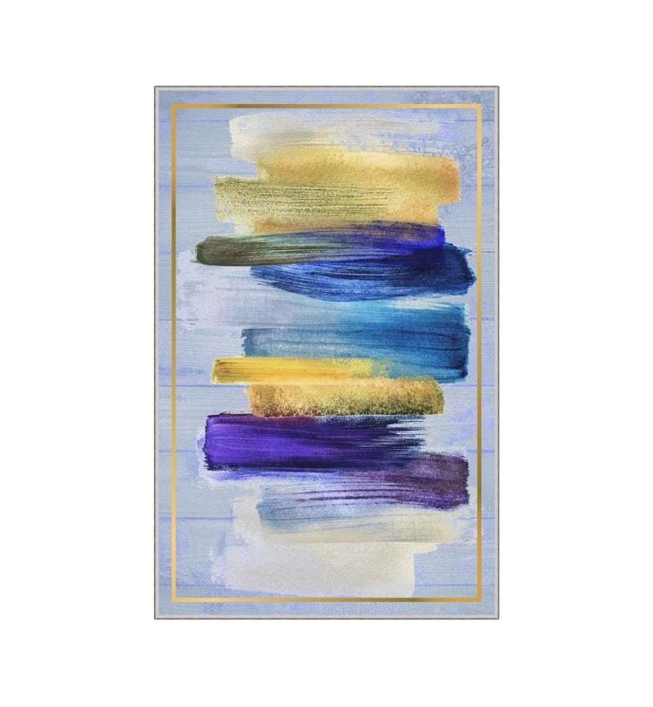 Teppich, Mehrfarbig, 100% Polyester, 140 x 220 cm