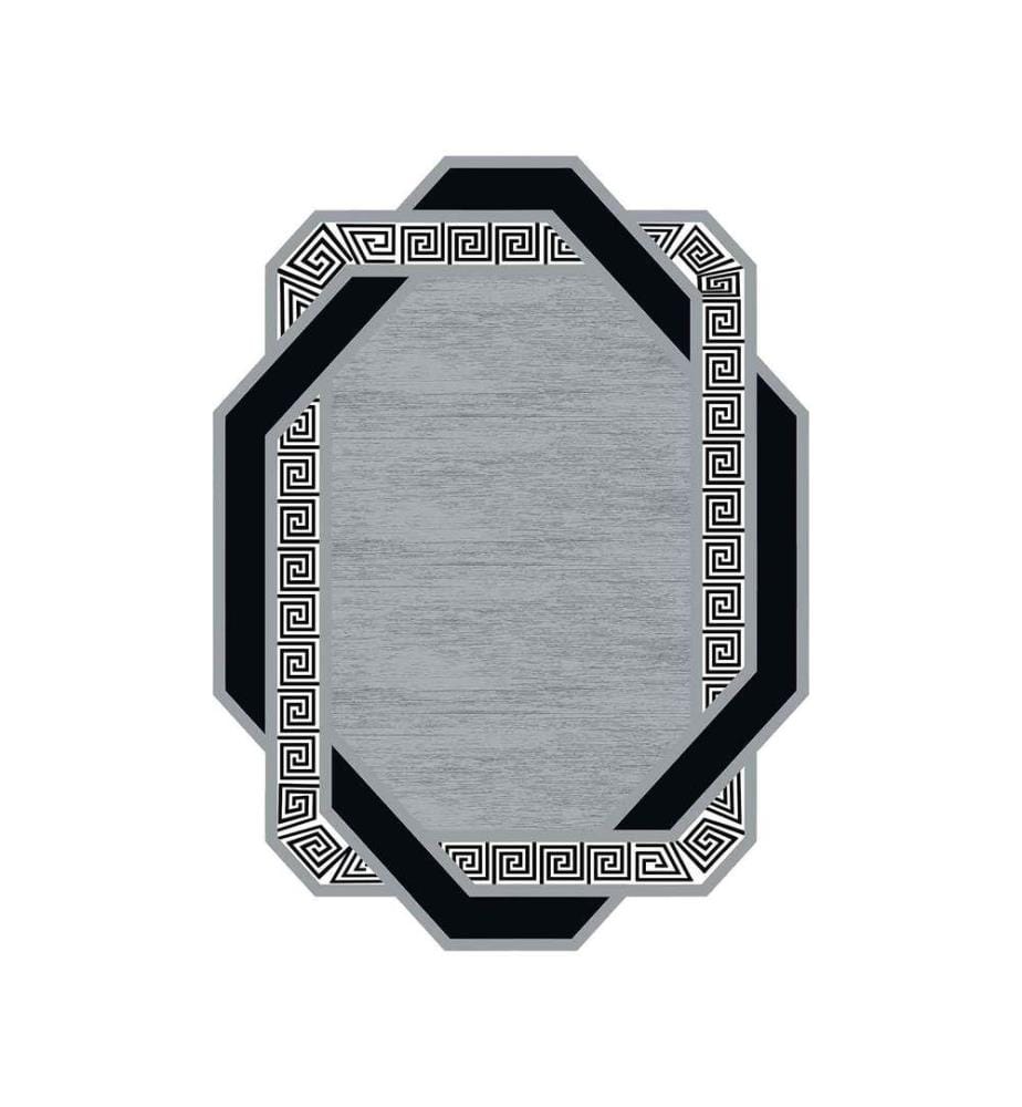 Teppich, Mehrfarbig, 100% Polyester, 120 x 180 cm