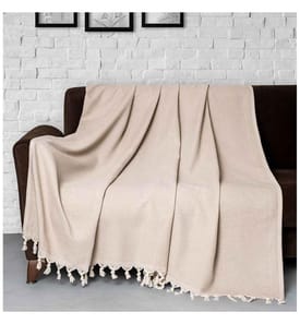 Housse de canapé, beige, coton