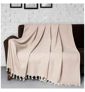 Sofabezug, Beige, Baumwolle
