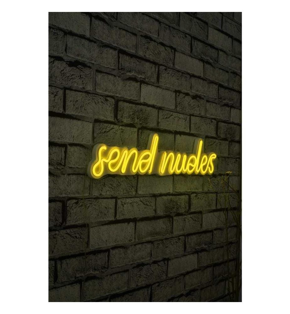 Decorative Plastic Led Lighting, Yellow, Flexible Neon Strips, Dc 12 V Operating Voltage