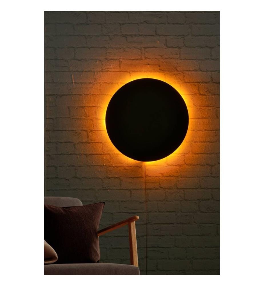 Decorative Led Lighting, Yellow, Black MDF Board Base, 60 Leds-M Led Stripes
