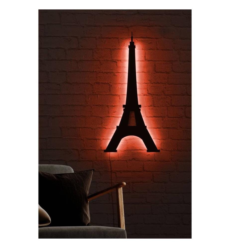 Decorative Led Lighting, Red, Black MDF Board Base, 60 Leds-M Led Stripes