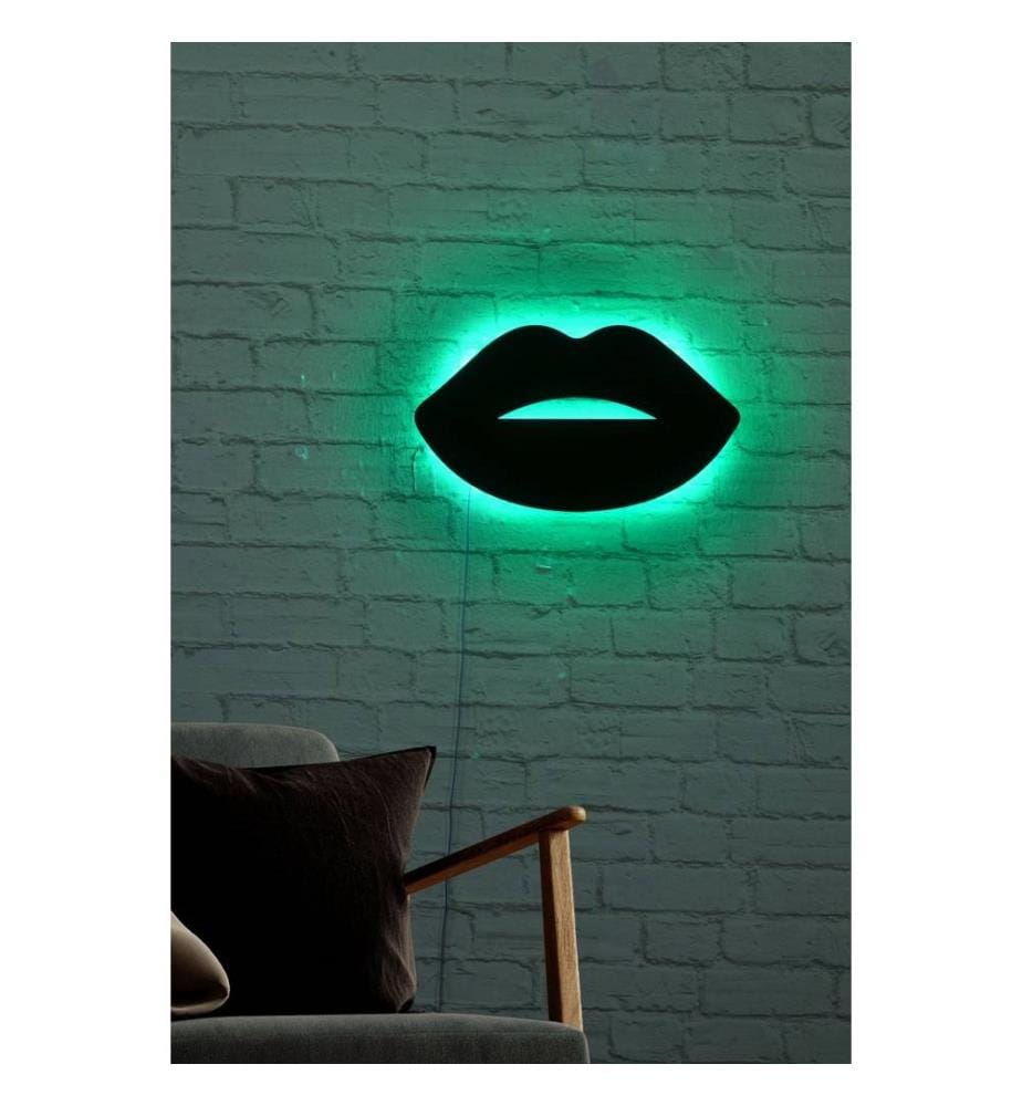 Decorative Led Lighting, Green, Black MDF Board Base, 60 Leds-M Led Stripes