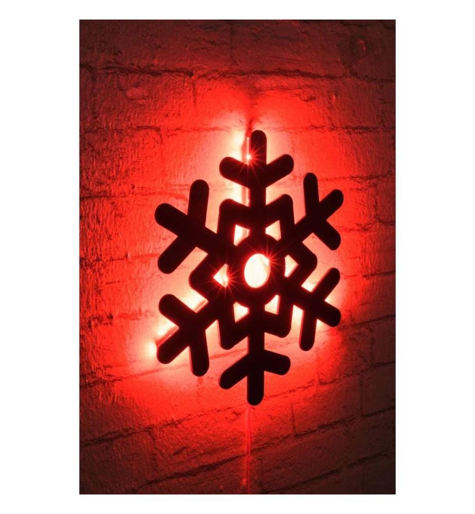 Decorative Led Lighting, Red, Black MDF Board Base, 60 Leds-M Led Stripes