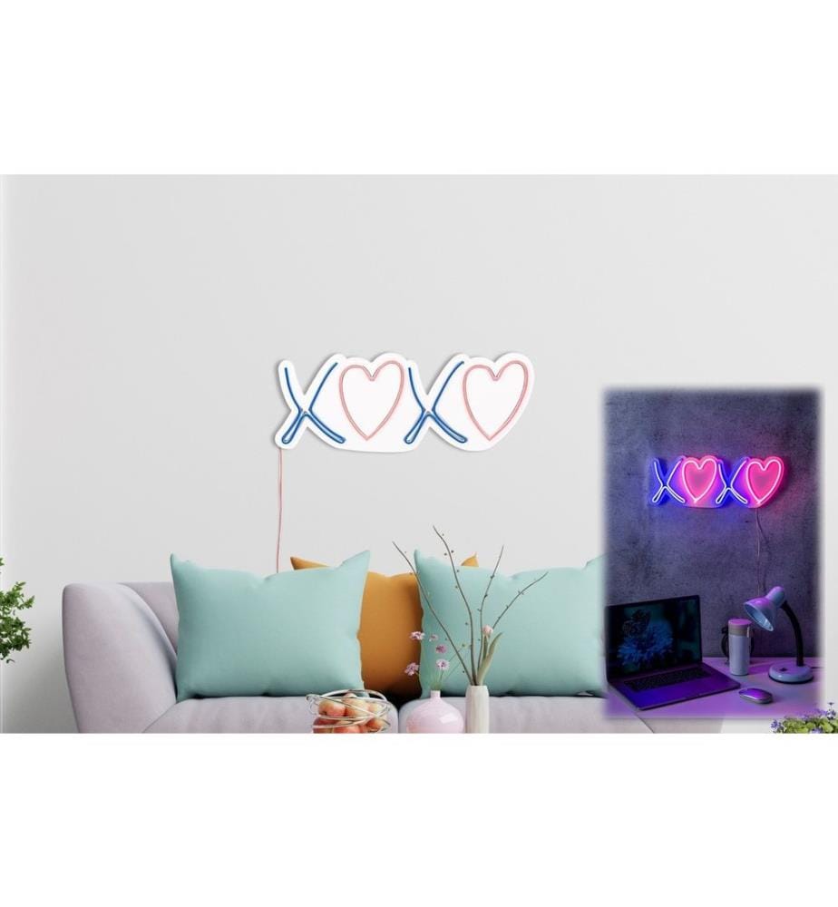 Decorative Plastic Led Lighting, Pink Blue, Flexible Neon Strips, Dc 12 V Operating Voltage