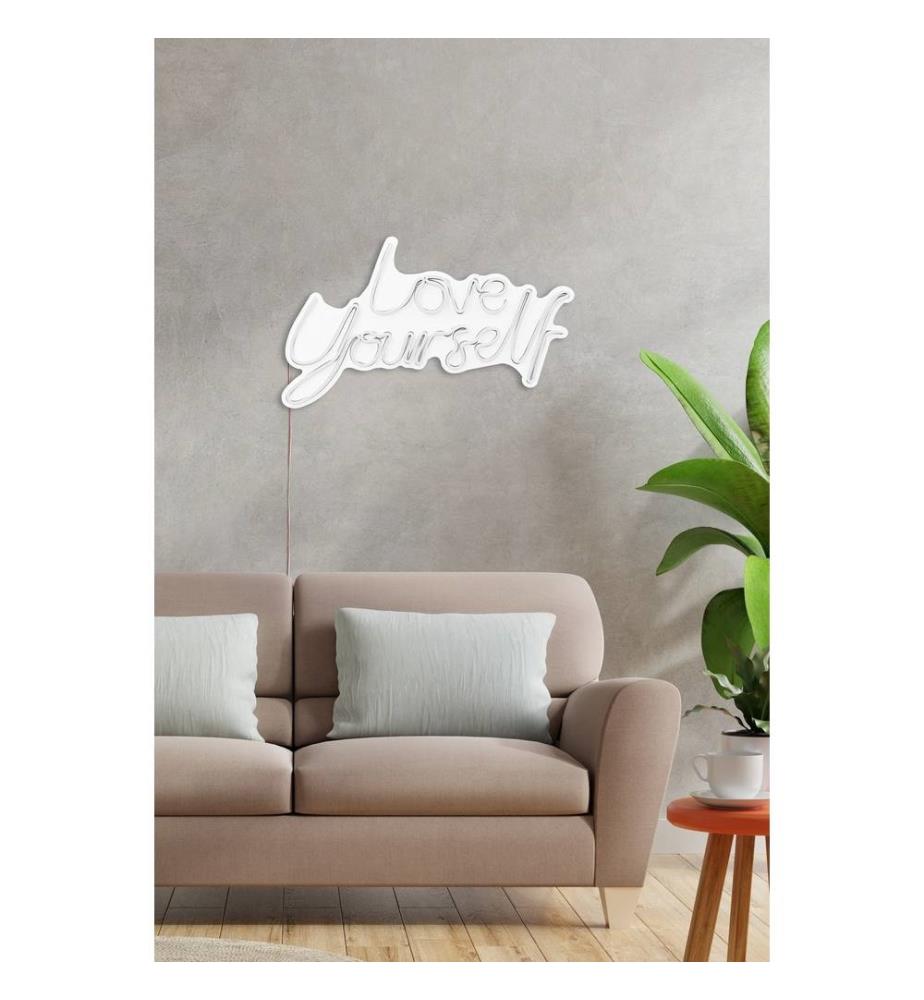 Decorative Plastic Led Lighting, White, Flexible Neon Strips