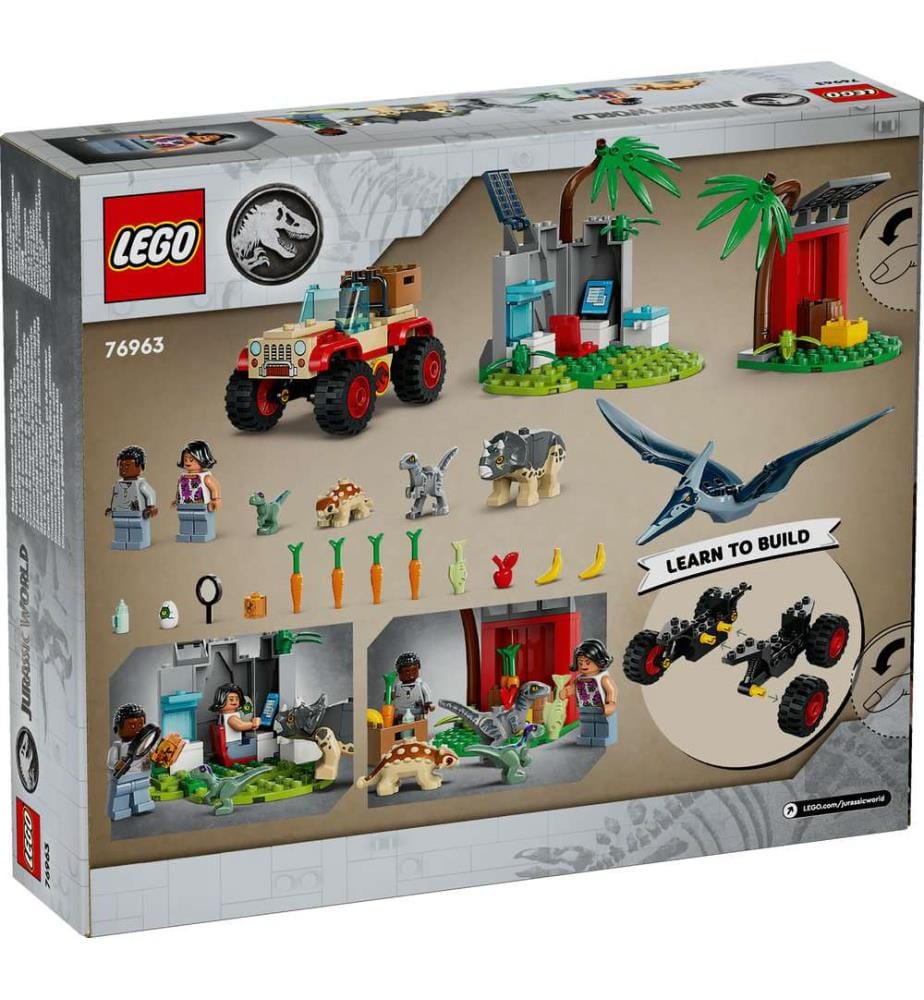 LEGO 76963 - Rettungszentrum für Baby-Dinos