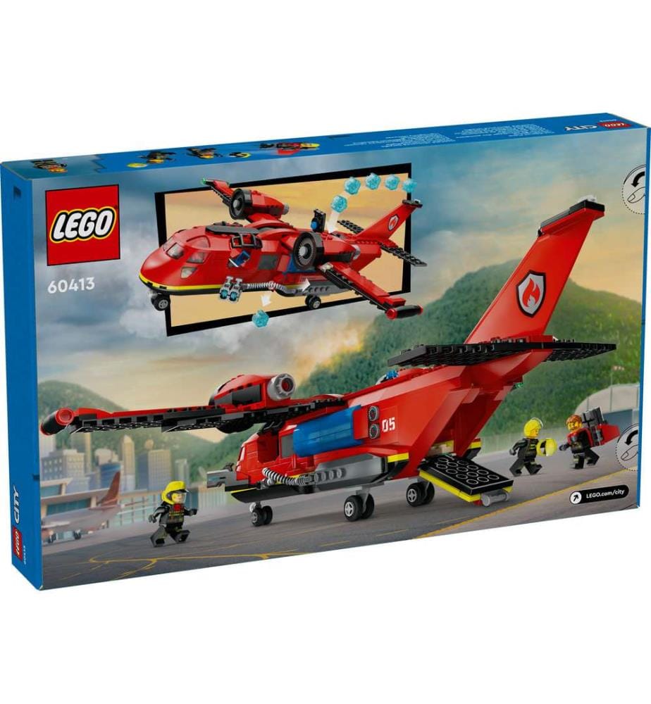 LEGO 60413 - L'avion de sauvetage des pompiers