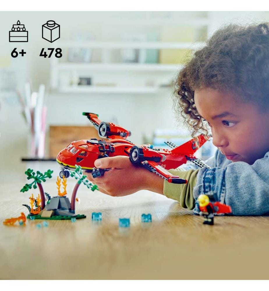 LEGO 60413 - L'avion de sauvetage des pompiers