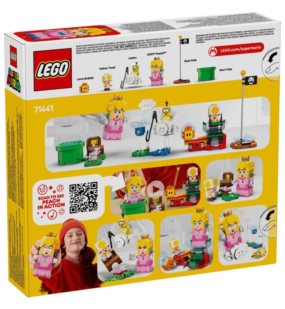 LEGO 71441 - Les Aventures de LEGO® Peach™ interactive
