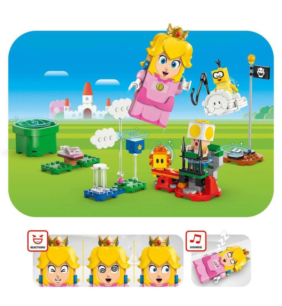 LEGO 71441 - Les Aventures de LEGO® Peach™ interactive