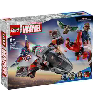 LEGO 76292 - Captain America vs Hulk rouge