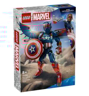 LEGO 76296 - Figurine du nouveau Captain America à construire