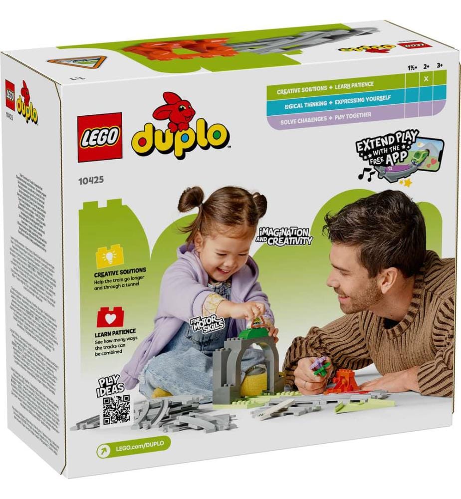 LEGO 10425 - Set d'extension : Les rails et le tunnel du train