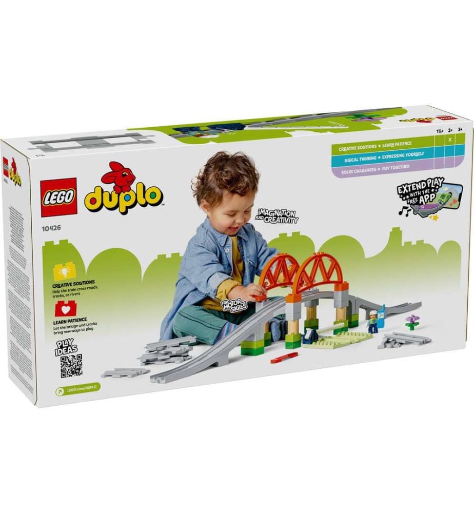 LEGO 10426 - Set d'extension : Les rails et le pont du train