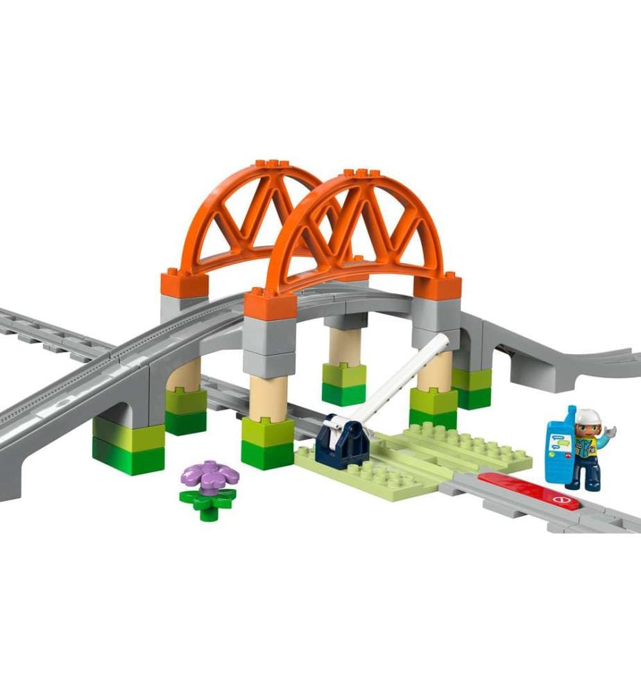 LEGO 10426 - Set d'extension : Les rails et le pont du train
