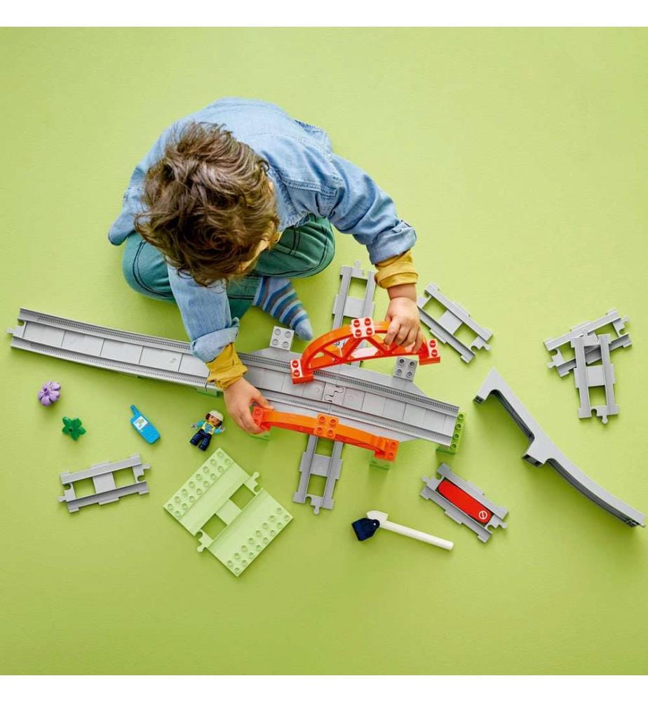 LEGO 10426 - Set d'extension : Les rails et le pont du train