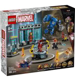 LEGO 76315 - Le laboratoire d'Iron Man : la salle des armures