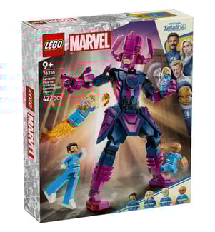 LEGO 76316 - Les Quatre Fantastiques contre la figurine de Galactus