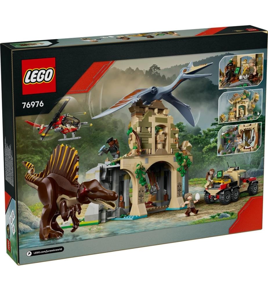 LEGO 76976 - Spinosaurier & Quetzalcoatlus: Hubschrauber-Einsatz