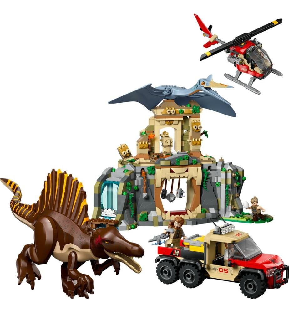 LEGO 76976 - Spinosaurier & Quetzalcoatlus: Hubschrauber-Einsatz