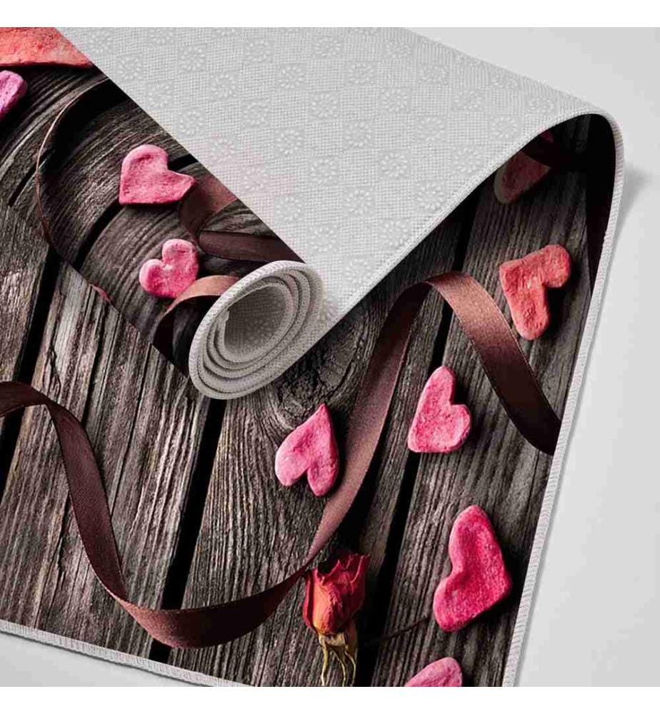 Bathmat Set, 2 Pieces, Multicolor, Polyester, 850 gr-m²