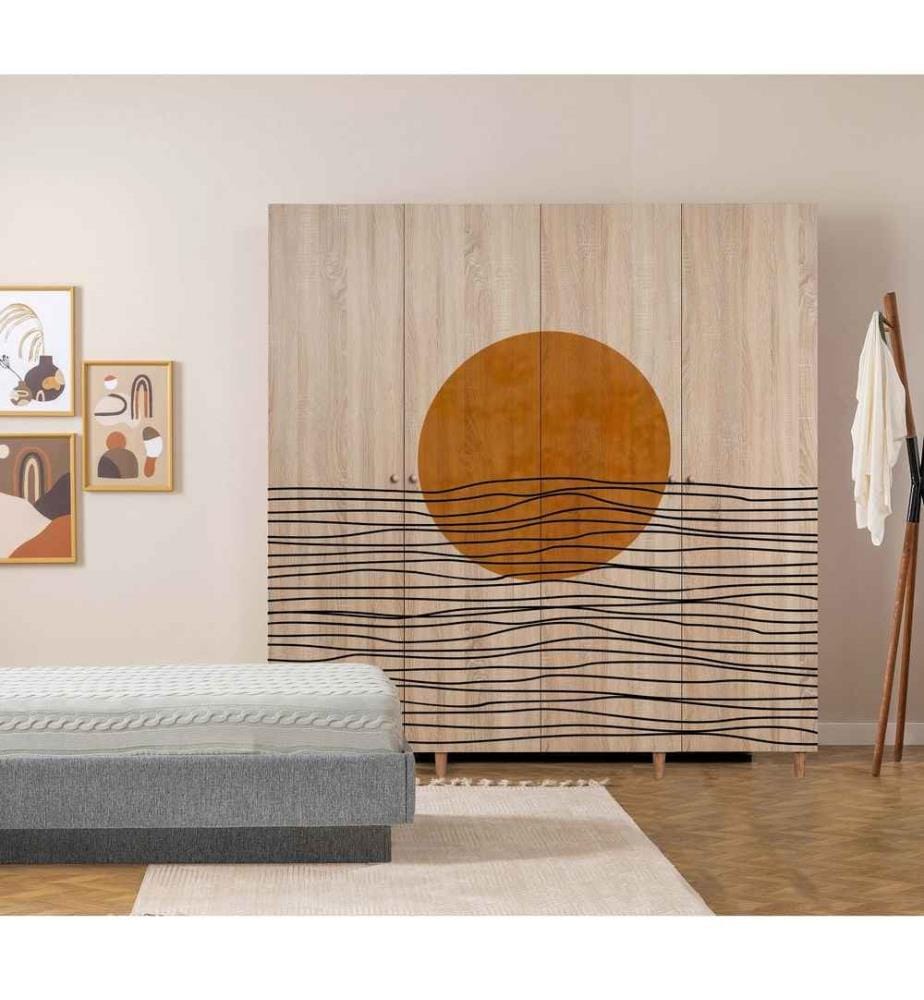 Armoire, Sonomo, Panneau de particules mélaminé