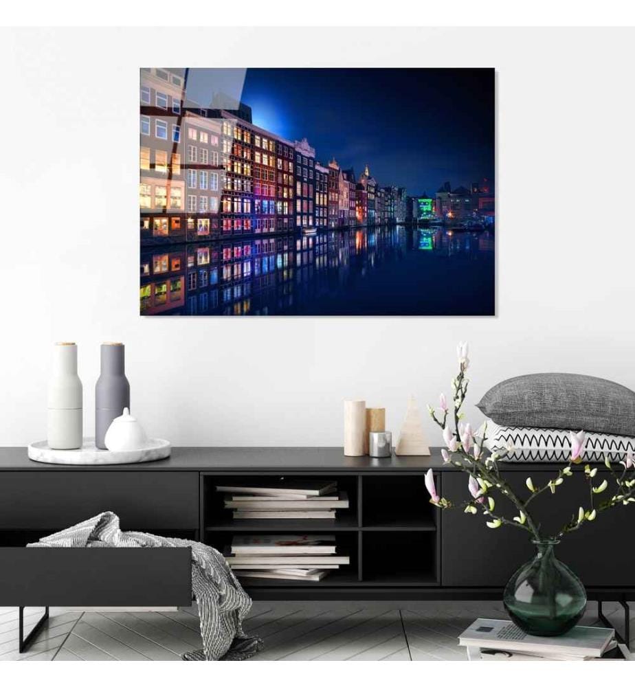 Decorative Tempered Glass Painting, Multicolor, 100% Tempered Glass