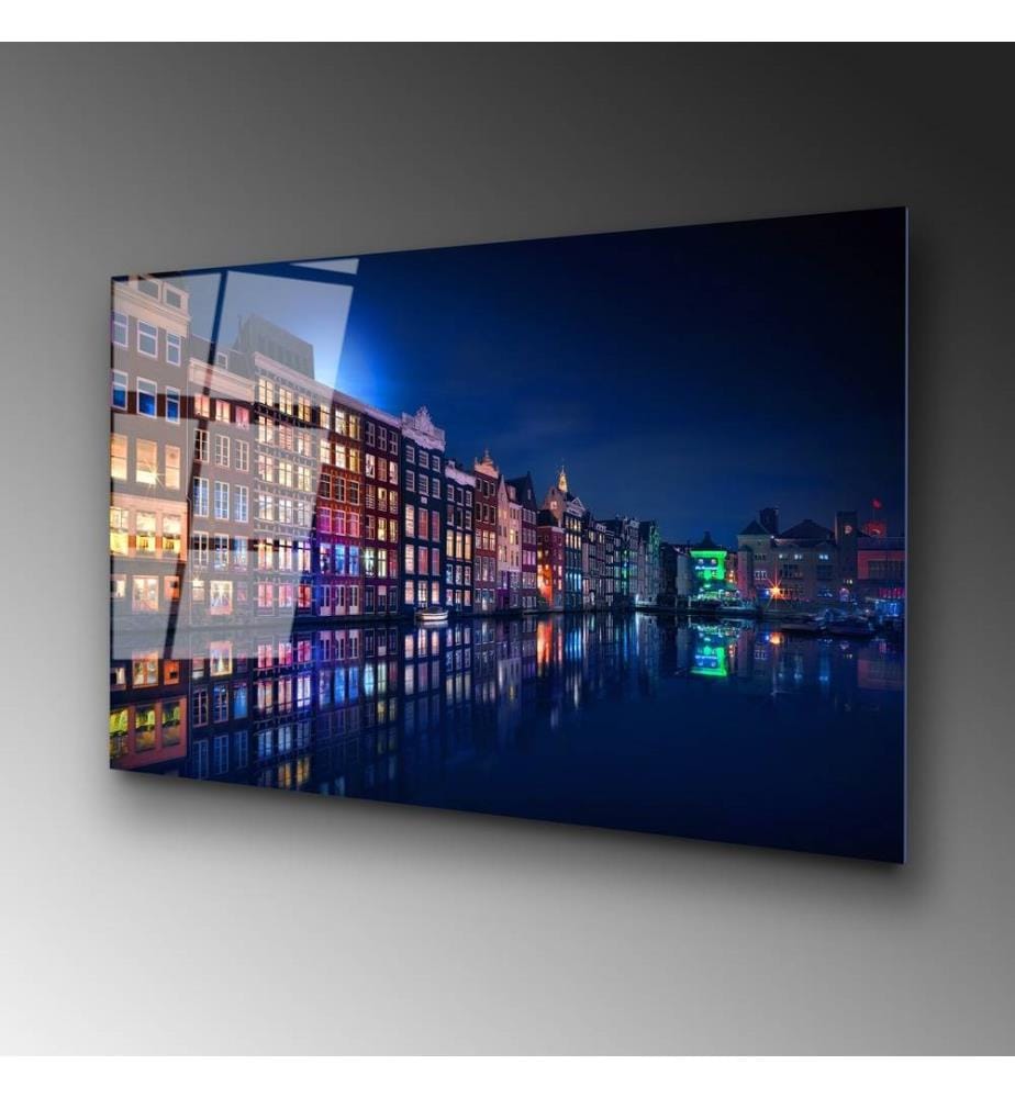 Decorative Tempered Glass Painting, Multicolor, 100% Tempered Glass