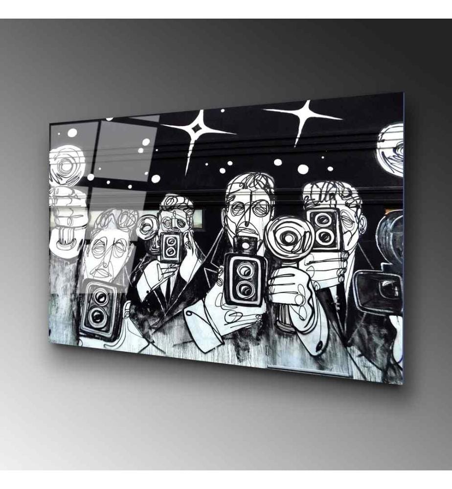 Decorative Tempered Glass Painting, Multicolor, 100% Tempered Glass