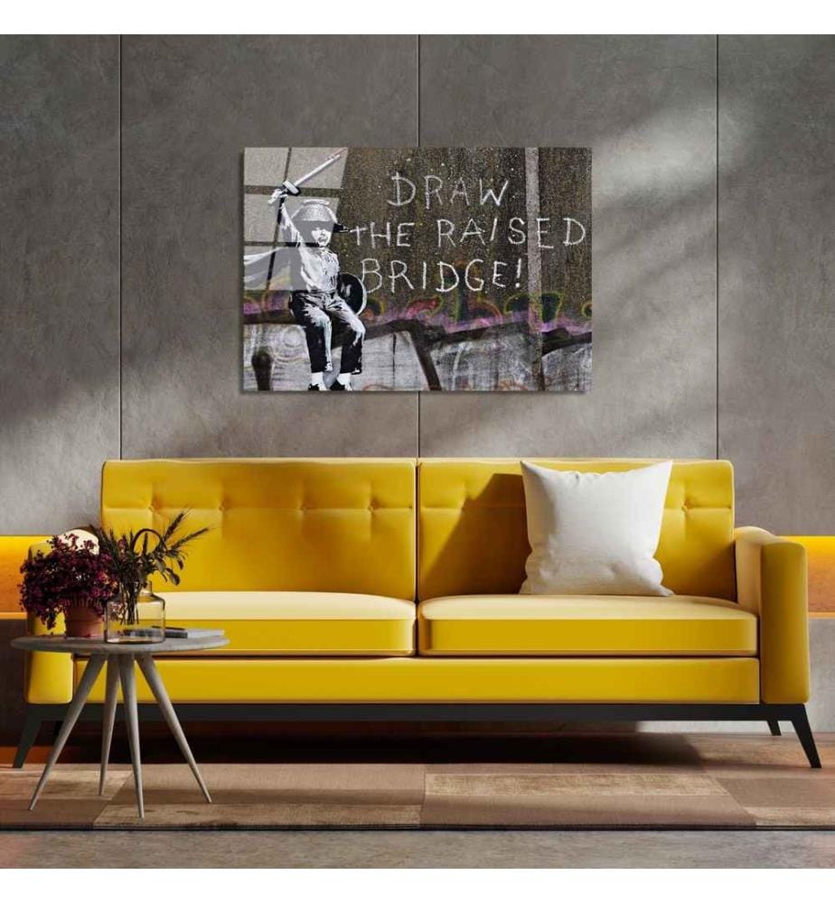 Decorative Tempered Glass Painting, Multicolor, 100% Tempered Glass