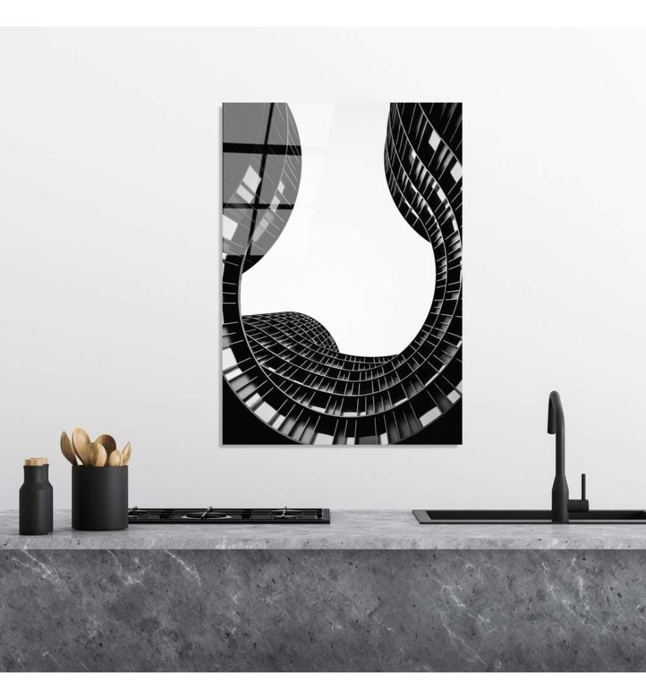 Decorative Tempered Glass Painting, Multicolor, 100% Tempered Glass