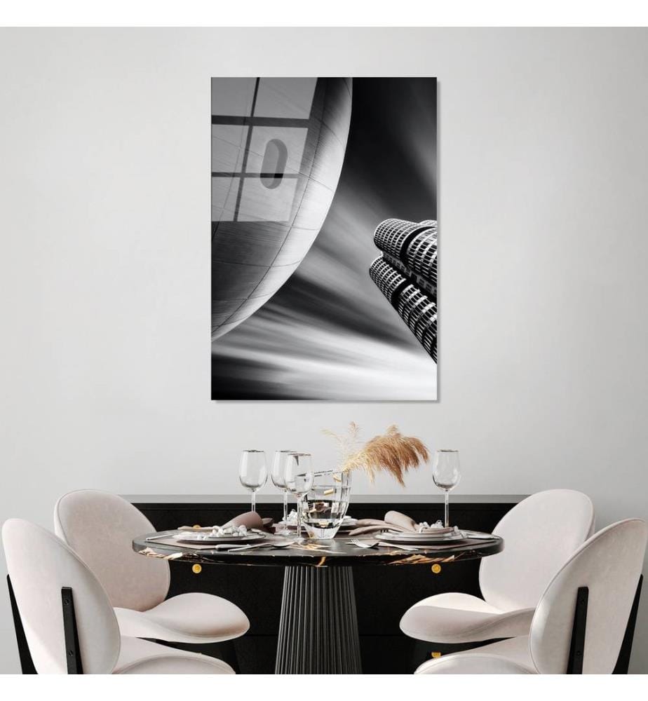Decorative Tempered Glass Painting, Multicolor, 100% Tempered Glass