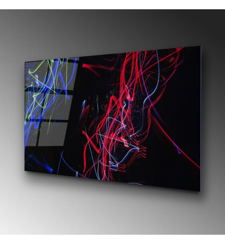 Decorative Tempered Glass Painting, Multicolor, 100% Tempered Glass