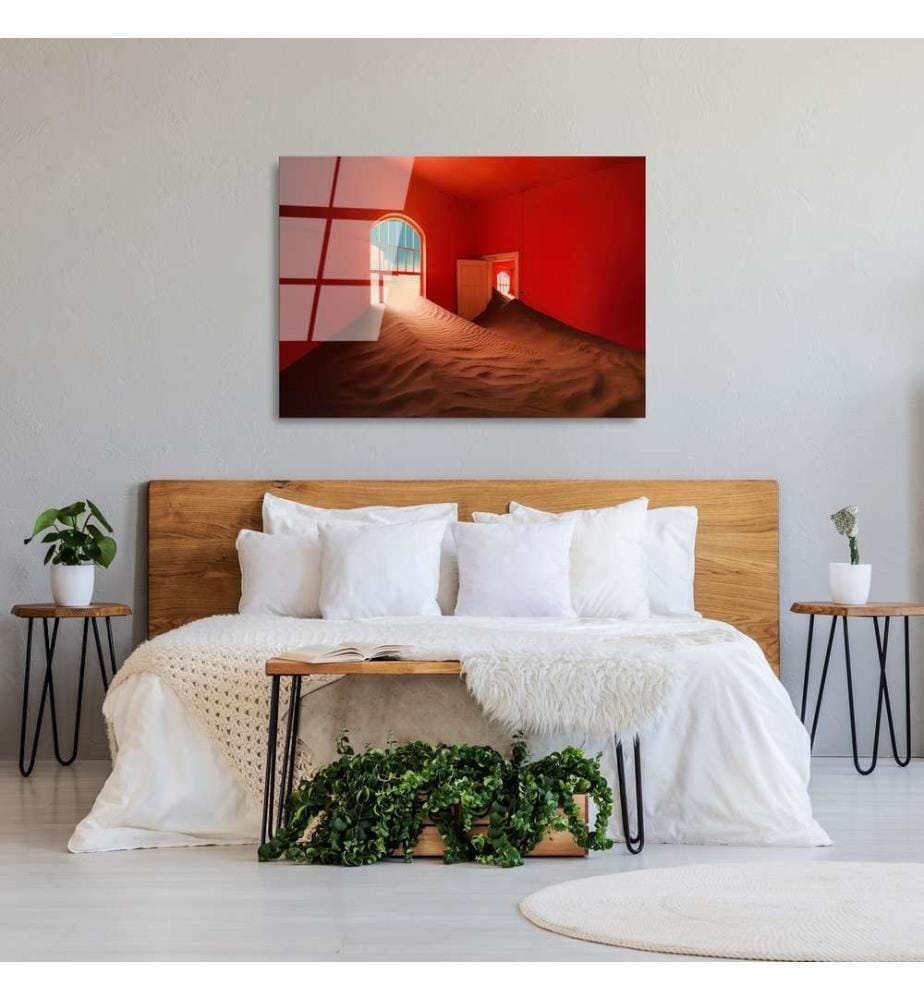 Decorative Tempered Glass Painting, Multicolor, 100% Tempered Glass