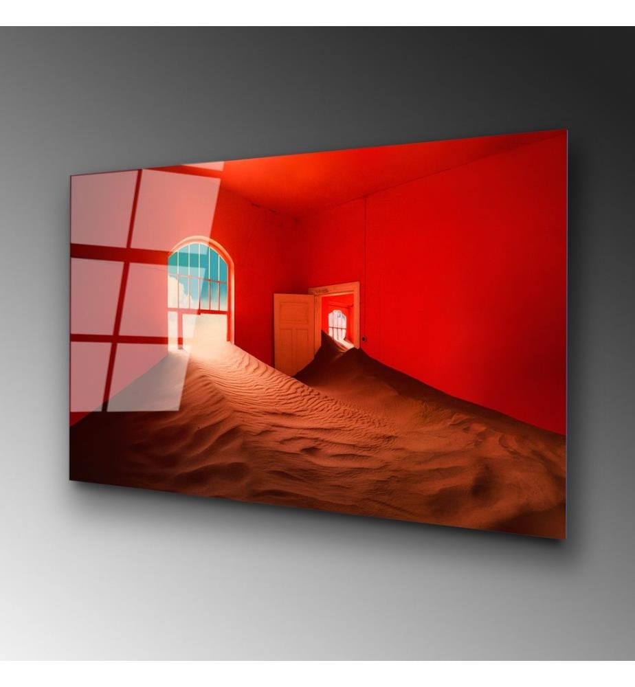 Decorative Tempered Glass Painting, Multicolor, 100% Tempered Glass