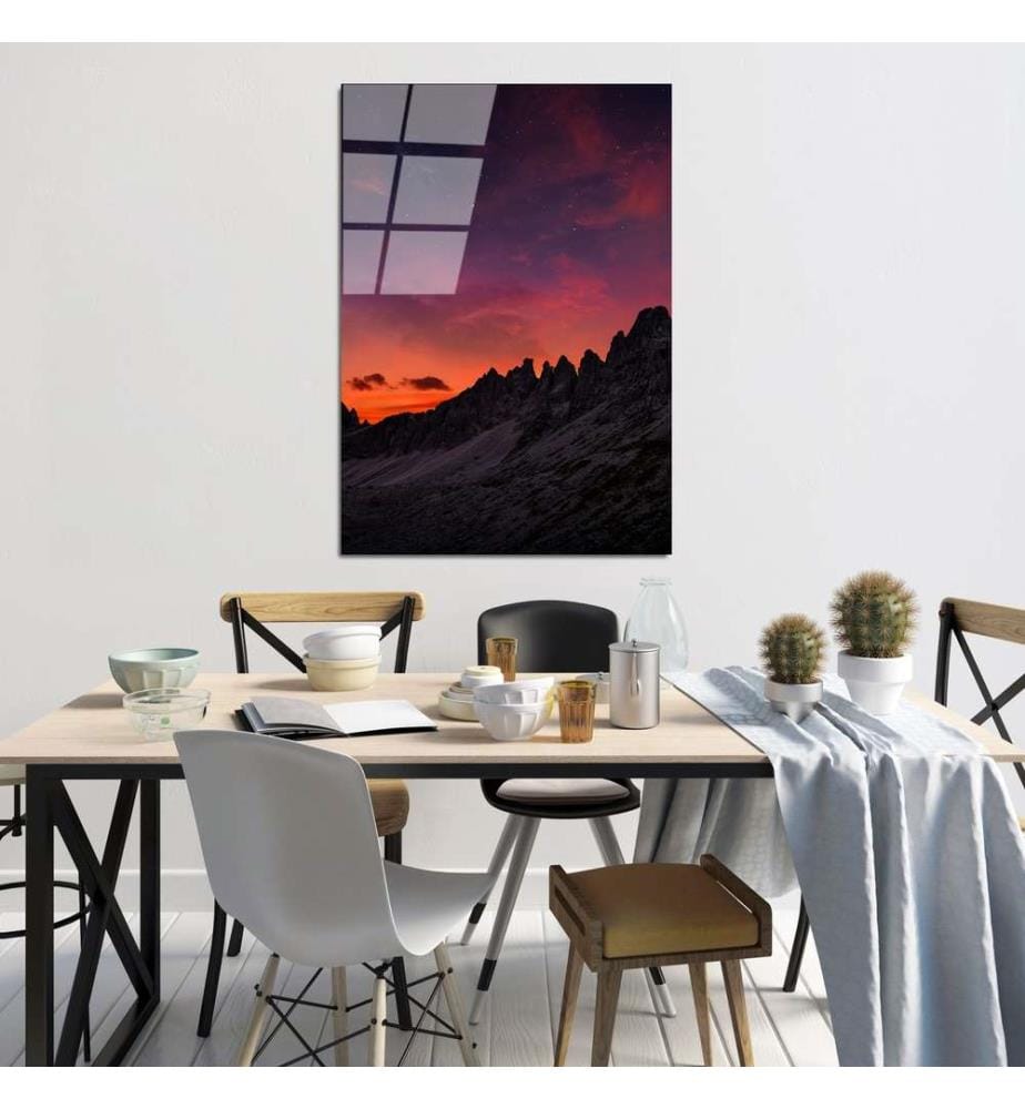 Pittura decorativa in vetro temperato, Multicolore, 100% vetro temperato