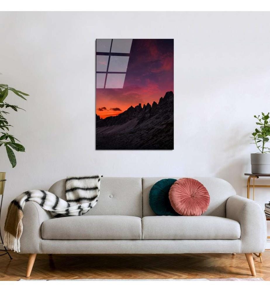 Pittura decorativa in vetro temperato, Multicolore, 100% vetro temperato