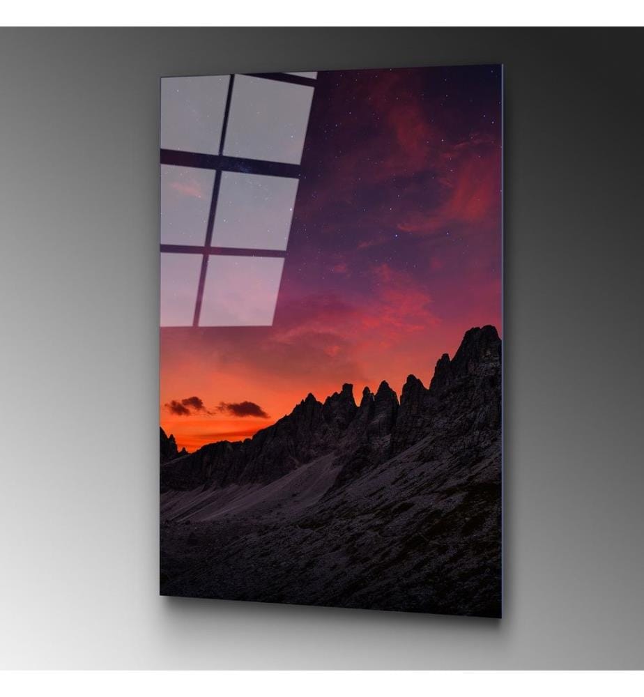 Pittura decorativa in vetro temperato, Multicolore, 100% vetro temperato