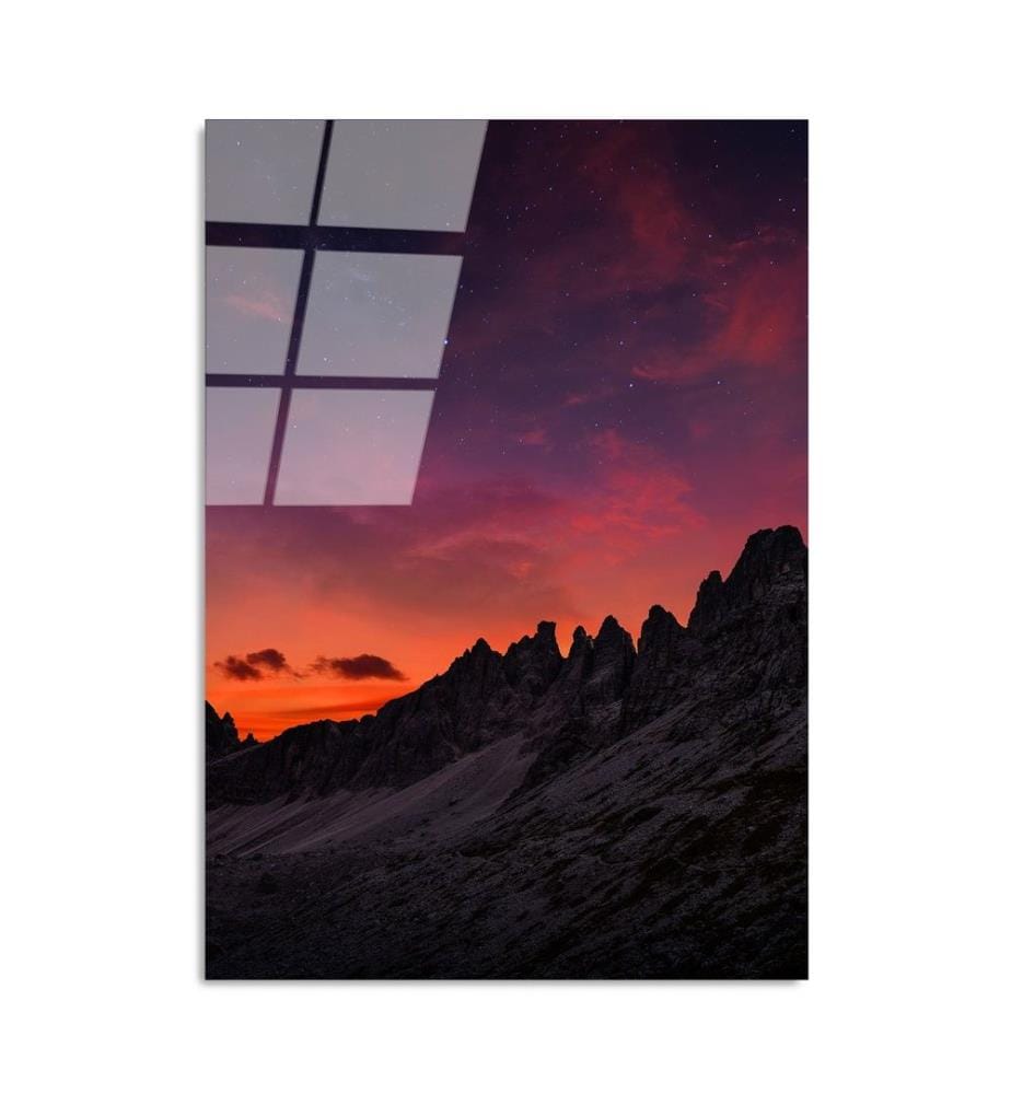 Pittura decorativa in vetro temperato, Multicolore, 100% vetro temperato