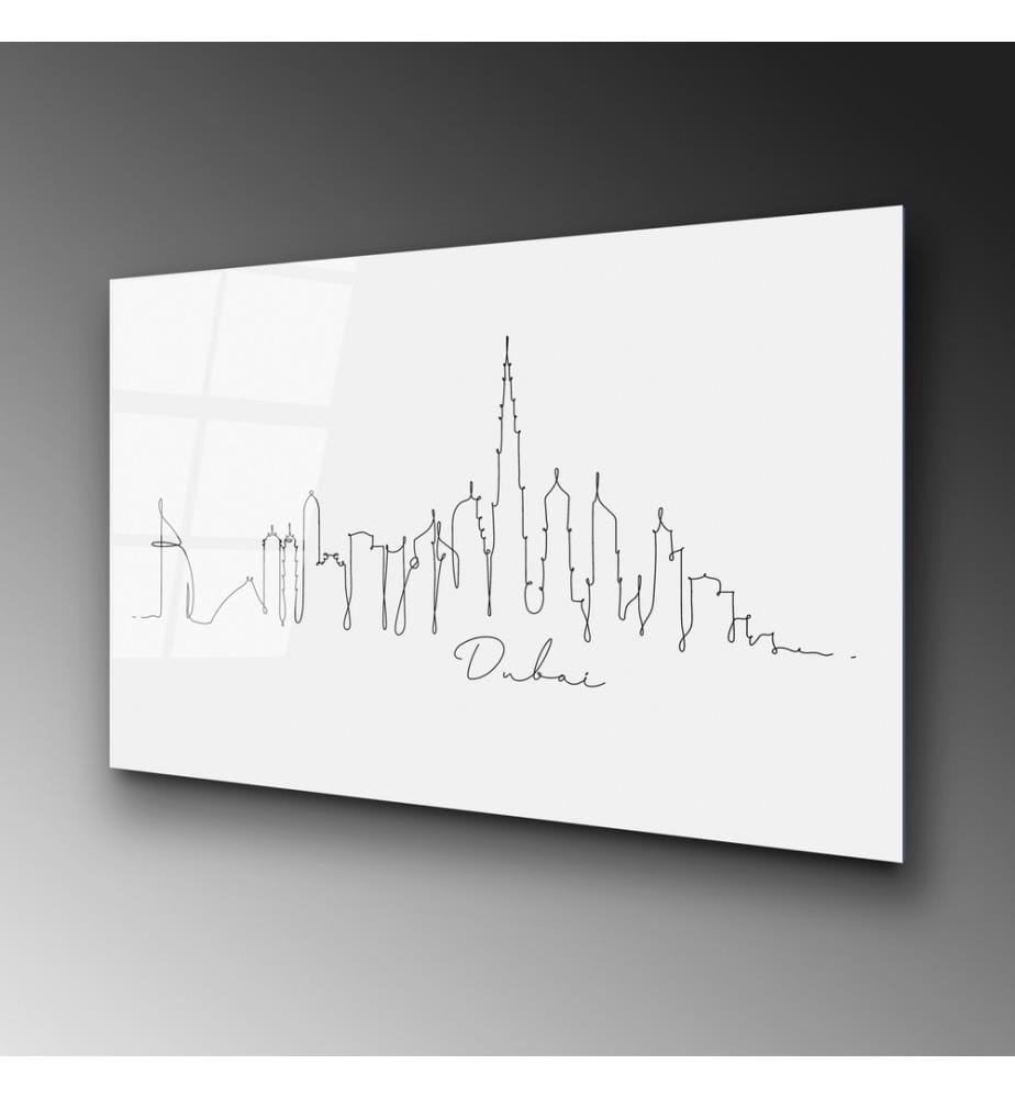 Pittura decorativa in vetro temperato, Multicolore, 100% vetro temperato